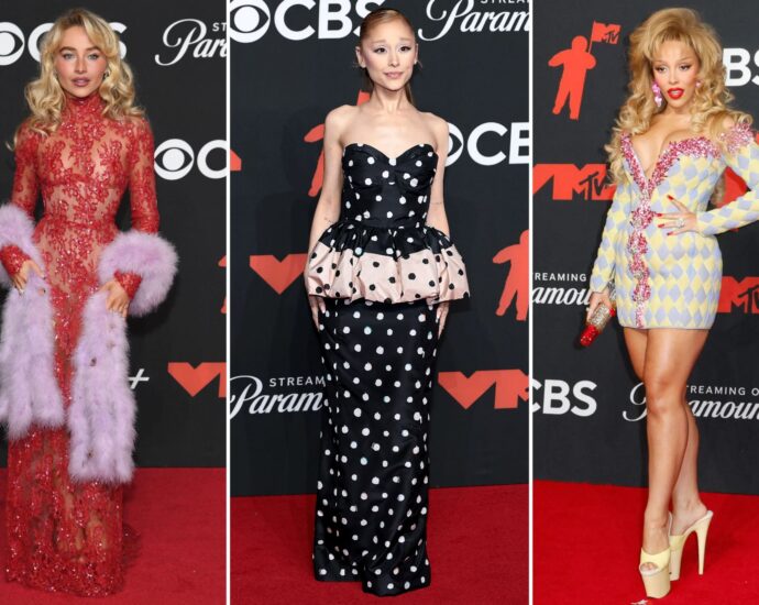 The best-dressed celebrities at the VMAs 2025: Sabrina Carpenter, Ariana Grande and more