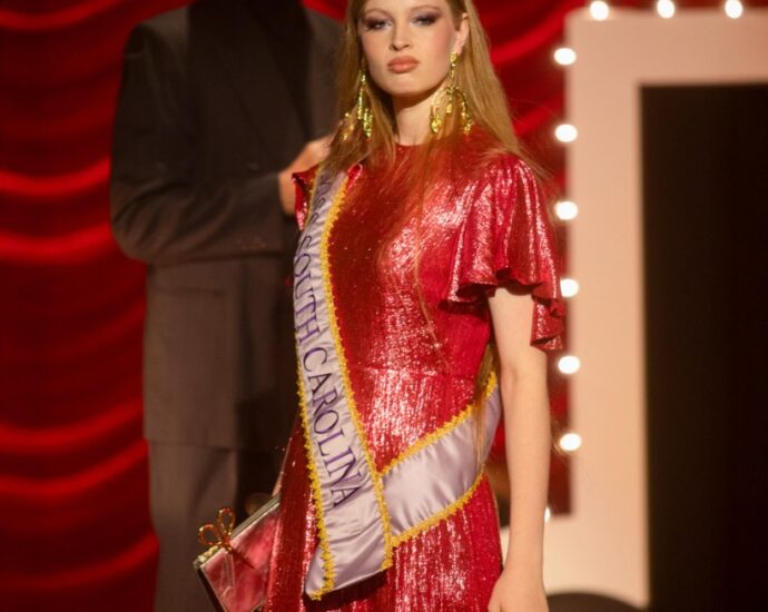 Elon Musk’s estranged daughter, Vivian, makes NYFW debut in ravishing red gown