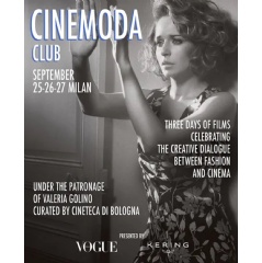 Cinemoda Club: Vogue Italia and Kering’s first film series premieres in Milan celebrating the creative dialogue between cinema and fashion