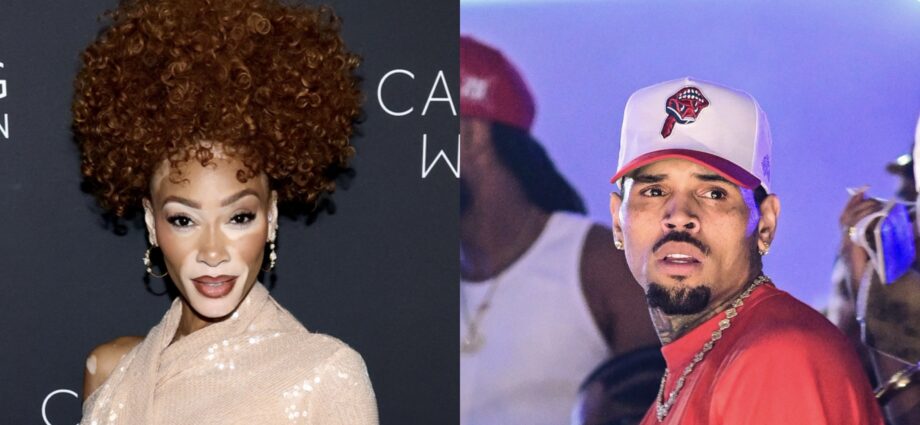 Winnie Harlow Sparks Mixed Reactions With Joke About Her & Chris Brown Being “Michael Jackson’s Kids” (PHOTO)