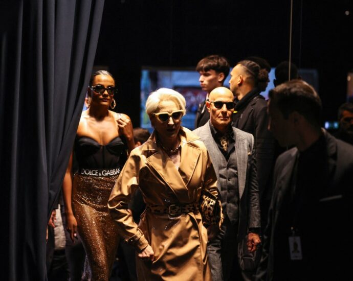 Meryl Streep films ‘Devil Wears Prada 2’ at Dolce & Gabbana show as she skips Selena Gomez’s wedding