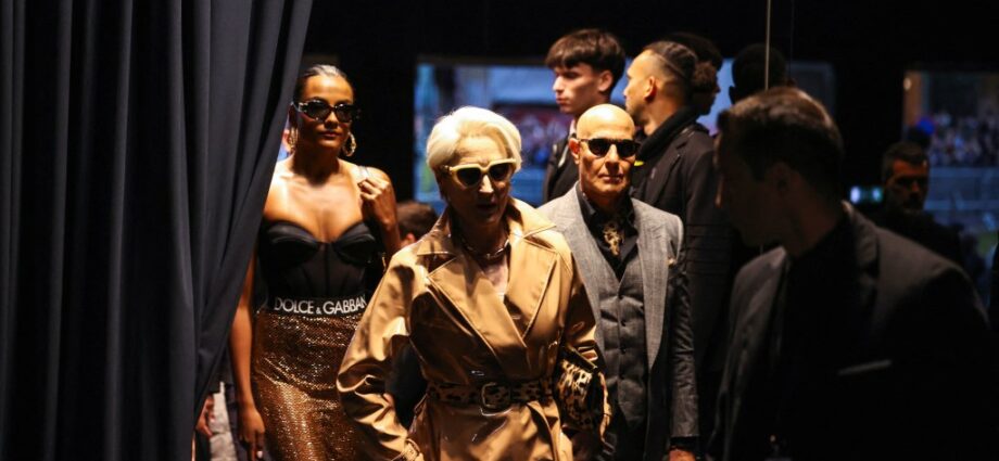 Meryl Streep films ‘Devil Wears Prada 2’ at Dolce & Gabbana show as she skips Selena Gomez’s wedding