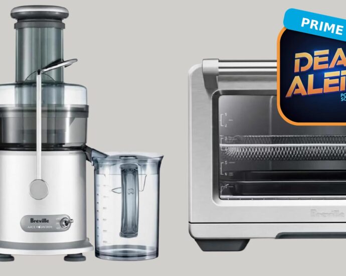 Treat yourself to these Prime Day deals on Breville espresso machines and juicers