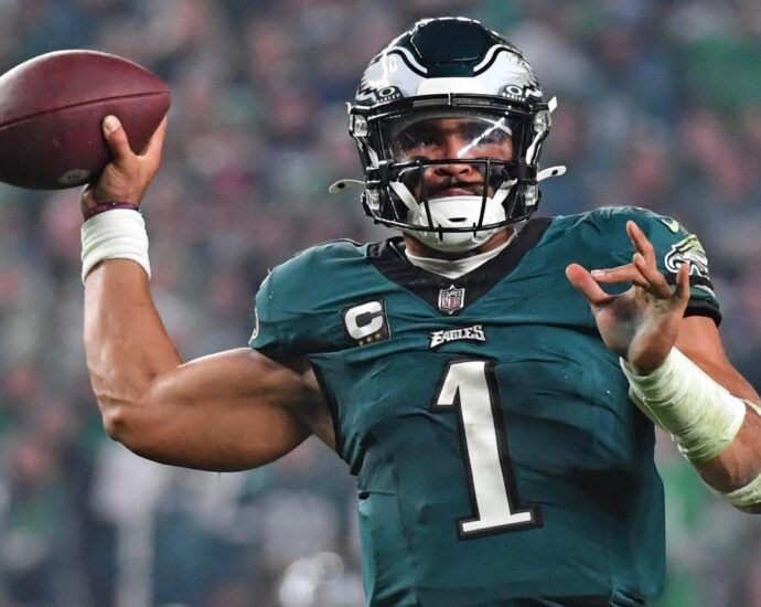 Giants vs. Eagles NFL player props: Self-learning AI backs Hurts under 196.5 yards on Thursday Night Football