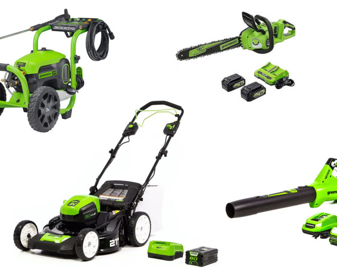 Walmart is blowing out Greenworks electric mowers, blowers, pressure washers and other yard tools