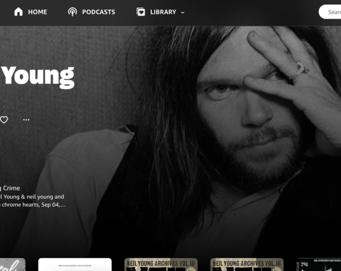 Neil Young Pulls Music From Amazon—’Bezos Supports This Government’