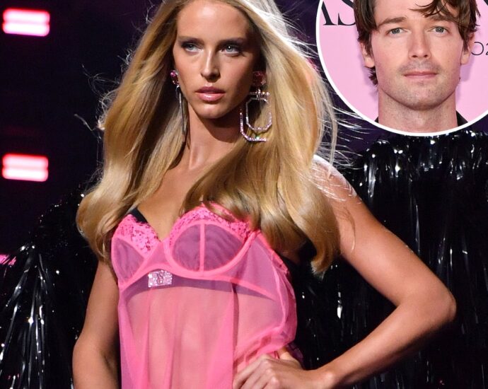 Victoria’s Secret Show: Patrick Schwarzenegger Cheers on Abby Champion