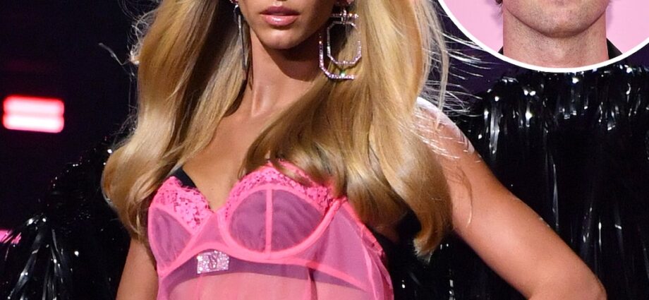 Victoria’s Secret Show: Patrick Schwarzenegger Cheers on Abby Champion