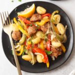 Sheet-Pan Gnocchi with Sausage and Peppers