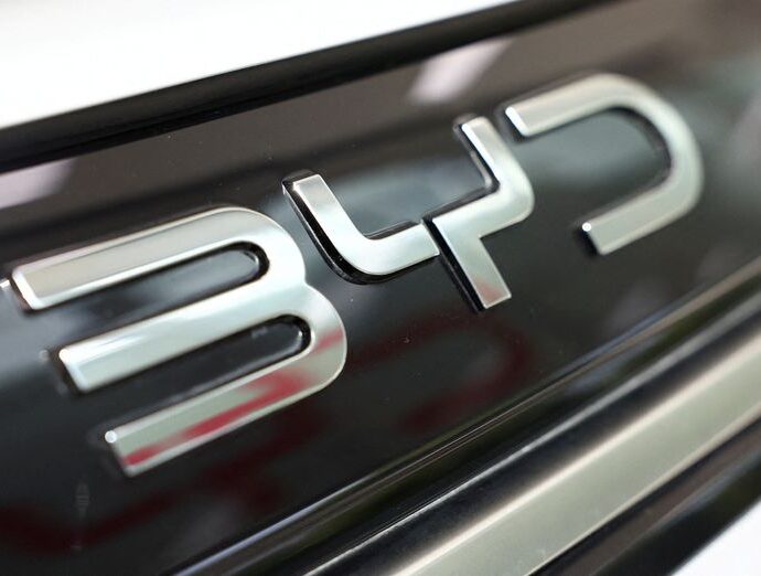 BYD’s October vehicle sales down 12% from year earlier