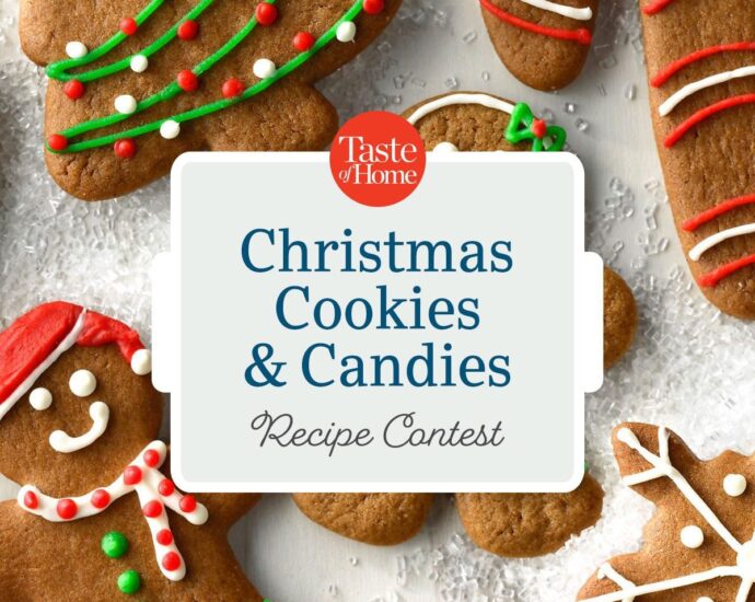 Christmas Cookies & Candies Recipe Contest Announcement