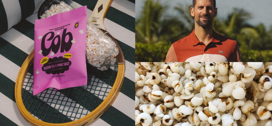 Novak Djokovic Talks Cob, His New Popped Sorghum Snack Brand