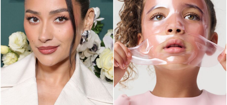 The Backlash Over Shay Mitchell’s ‘Dystopian’ Skincare Masks for Kids, Explained