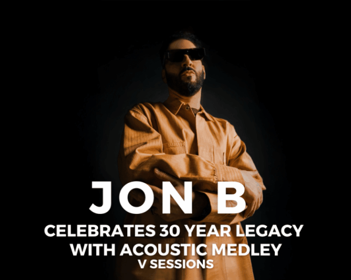 Jon B Celebrates 30 Year Legacy With Acoustic Medley