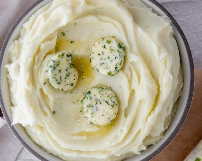 Hetal Vasavada’s Mashed Potatoes with Horseradish & Dill Butter