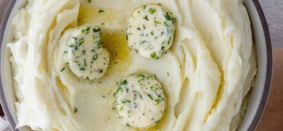 Hetal Vasavada’s Mashed Potatoes with Horseradish & Dill Butter