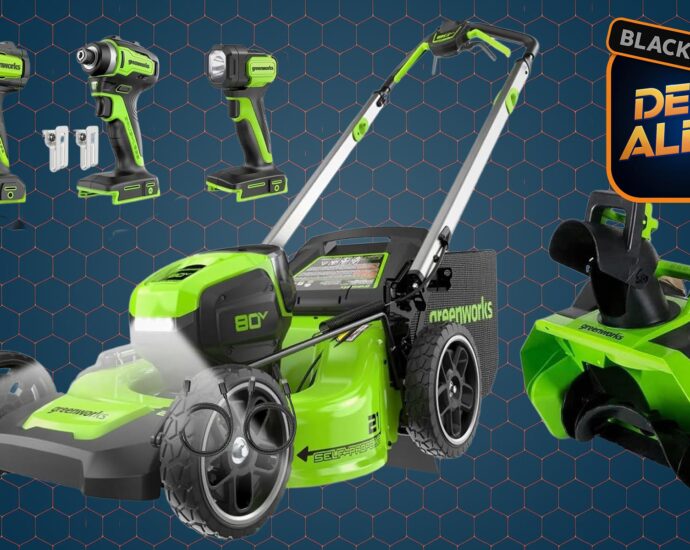 Amazon just dropped massive early Cyber Monday deals on Greenworks battery-powered yard tools