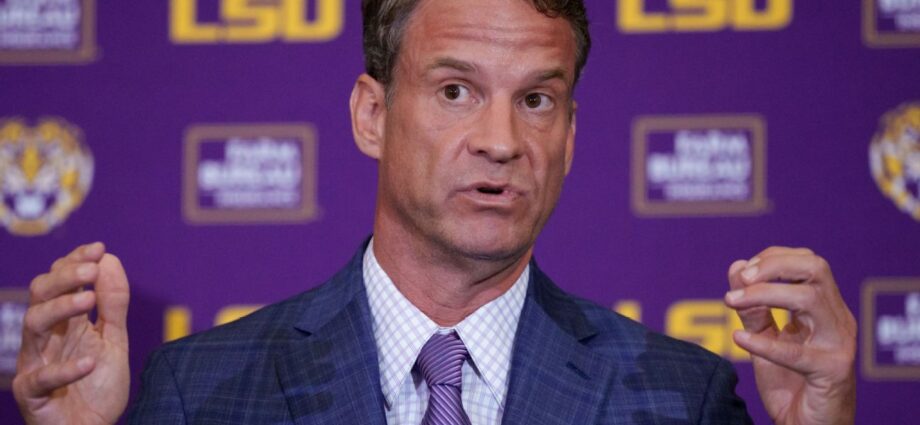 Kiffin ready to make LSU nation’s ‘best program’