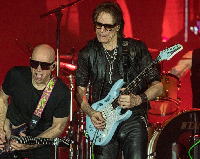 “Being in the same band with Joe felt like watching a childhood fantasy step out of my teenage brain”: Steve Vai and Joe Satriani announce the return of the SatchVai Band with their debut U.S. tour – and tease an upcoming album