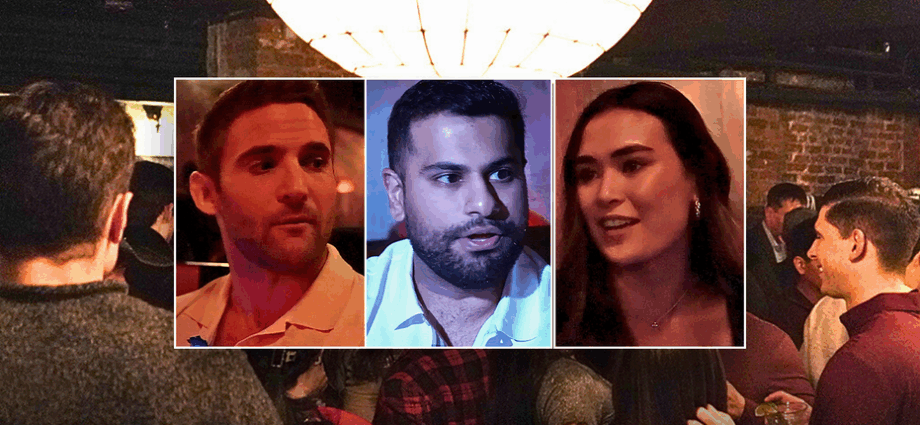 She lost a date over Trump; he swears Liberals won’t date him. The night politics crashed the party scene