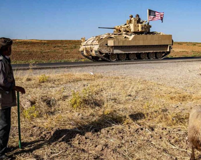 Two US soldiers and a civilian killed in attack in Syria