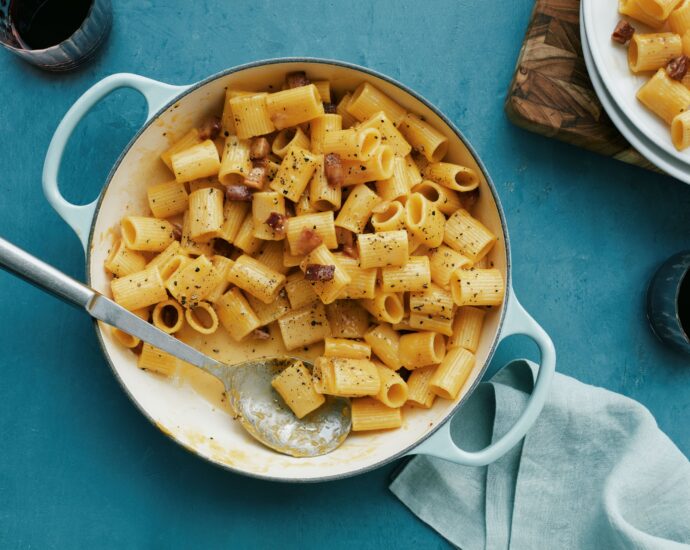 Pasta Carbonara With Pancetta