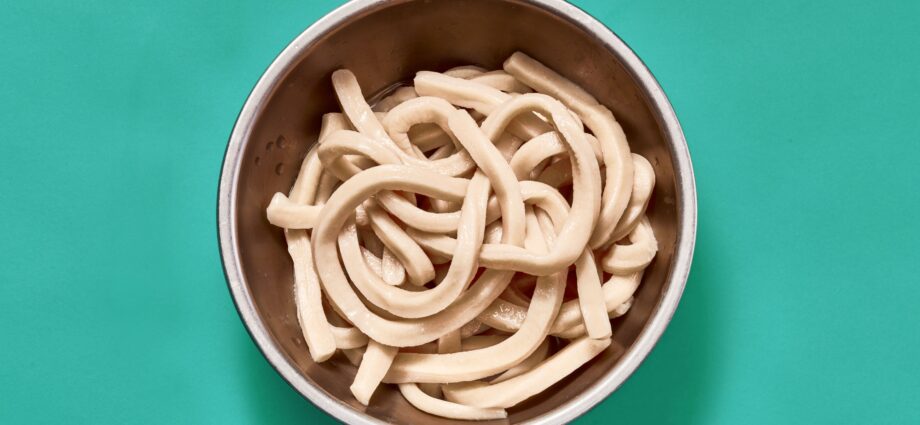 Homemade Udon Noodles