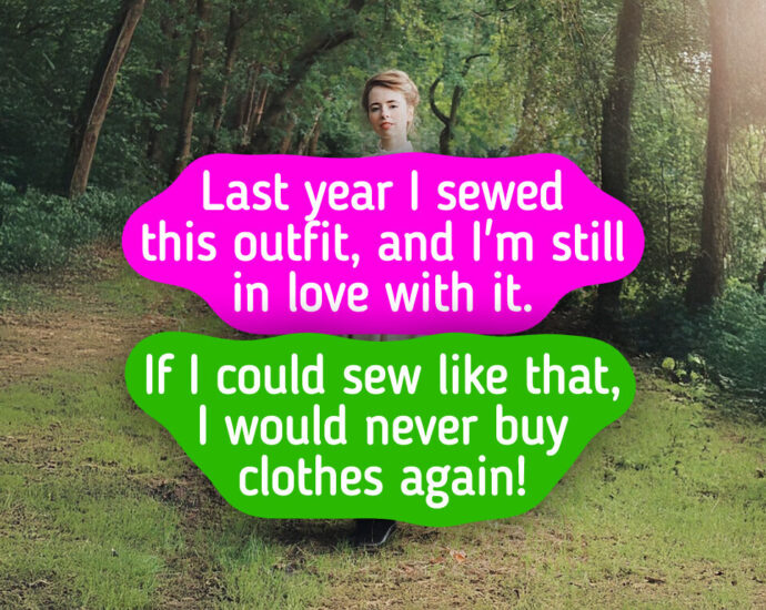 16 Women Who Gave a Second Life to Forgotten Clothes and Created Magic Without Spending a Dime