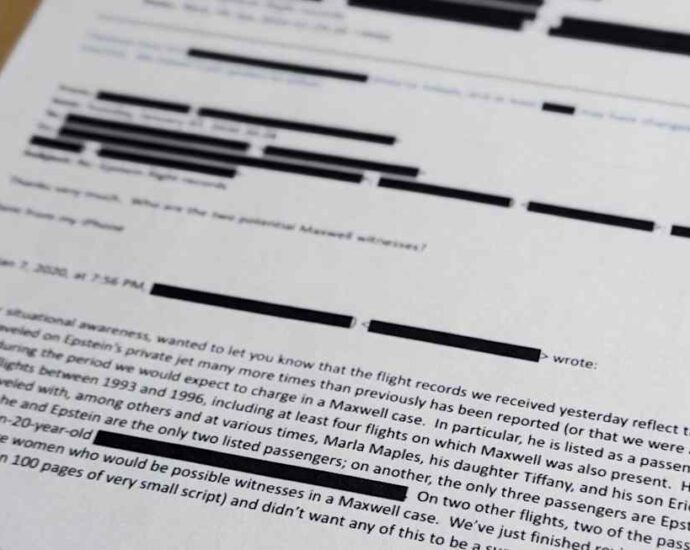 US justice department says full Epstein file release could take ‘few more weeks’