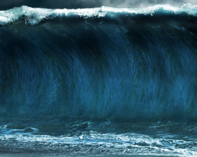 NASA’s Satellites Captured A Terrifying Picture Of A Giant Tsunami