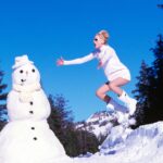 From the Archives: Arthur Elgort Photographs Kristen McMenamy in Athletic Winter Whites