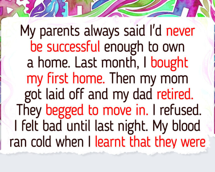 My Parents Told Me I’d Never Own a Home, Now They Want to Move In