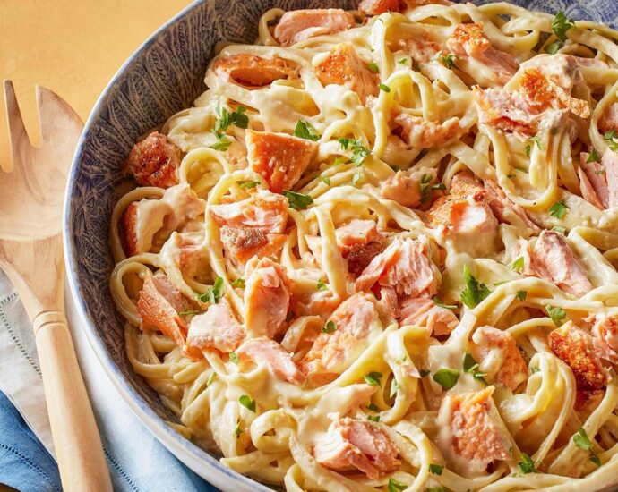 Salmon Alfredo