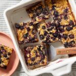 Blueberry Cottage Cheese Breakfast Bake