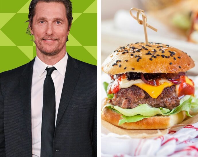 Matthew McConaughey Says This Is How to Make a Perfect Cheeseburger