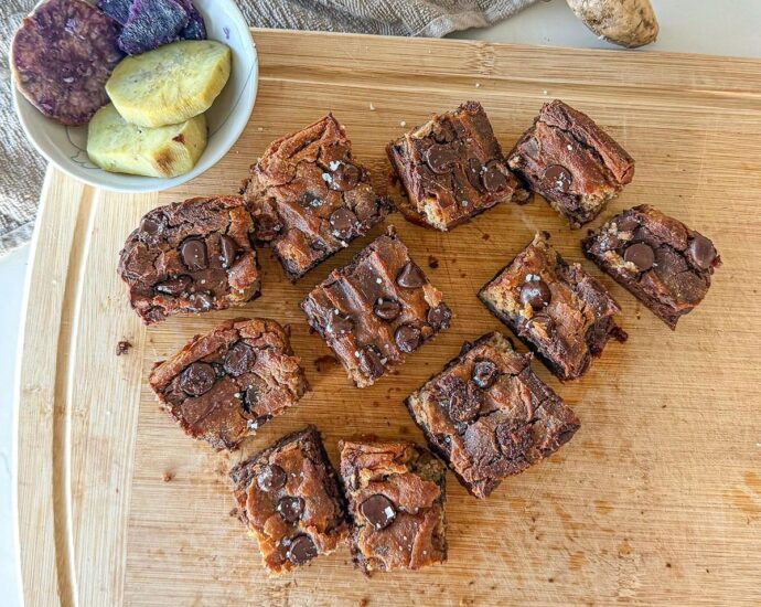 Tam To’s Fudgy Sweet Potato Brookies