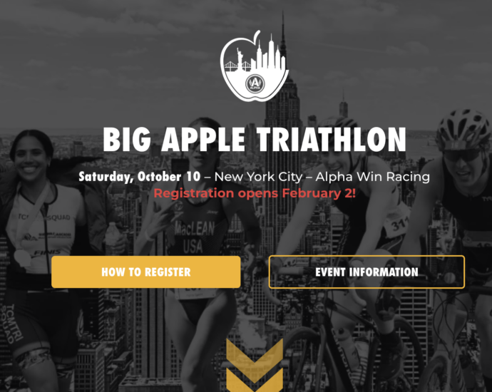 New York City to Host Brand-New Big Apple Triathlon on October 10