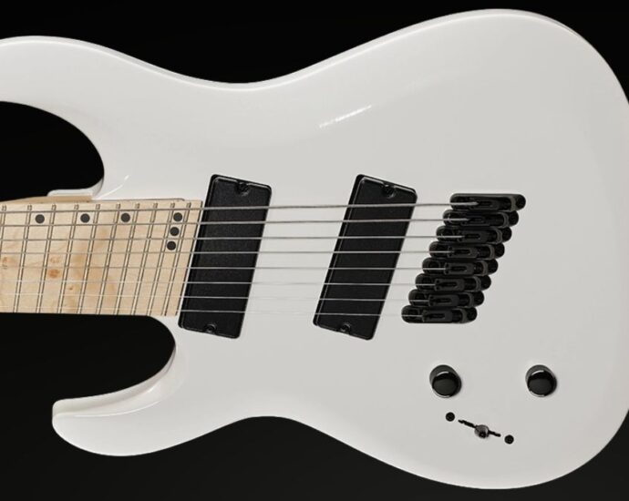 “Blends performance and aesthetics into a single, uncompromising musical tool”: Harley Benton’s well-specced $285 eight-string finally gets a left-handed version