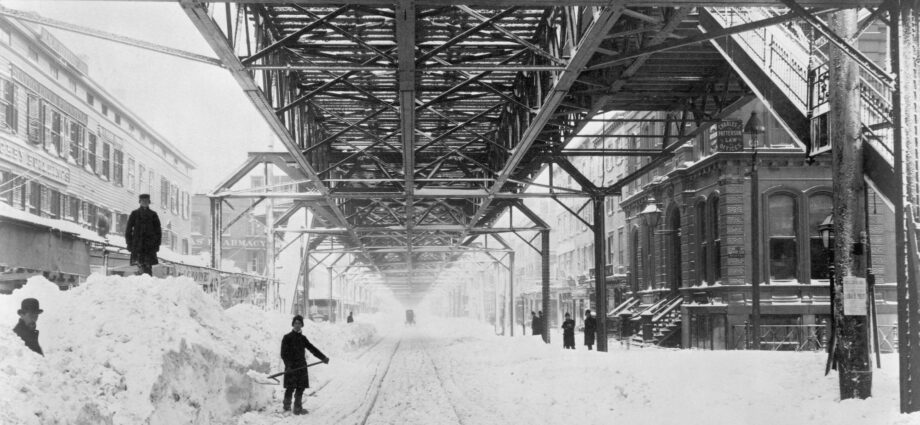 14 remarkable images of New York City’s 1888 blizzard