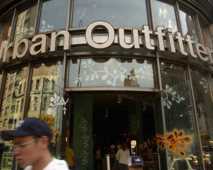 Urban Outfitters’ once-struggling namesake stores are now driving its sales gains