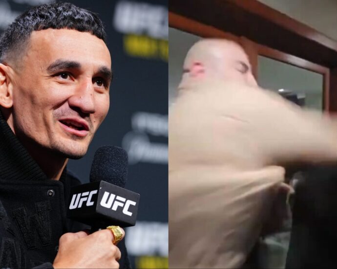 Max Holloway hits back at ‘crazy’ callout from influencer who was brutally KO’d in viral clip