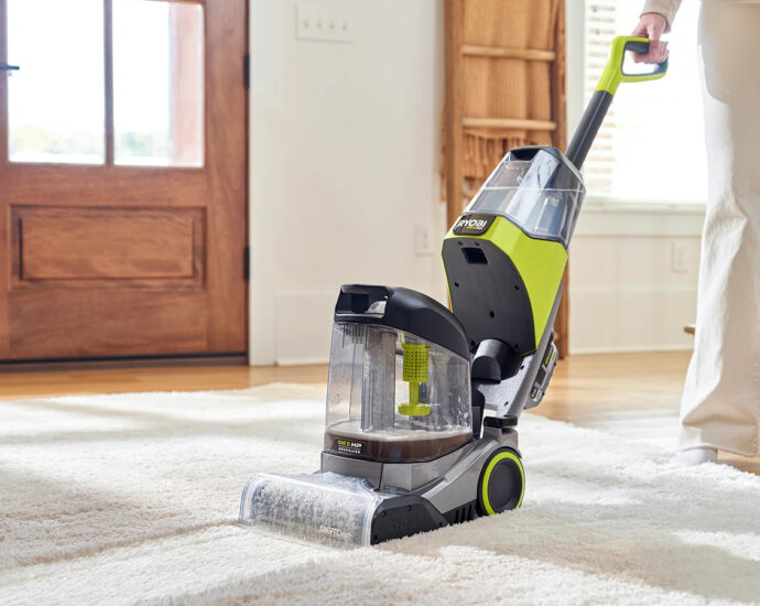 This Ryobi Carpet Cleaner Uses Modern Tech To Help You Wash & Dry With Ease