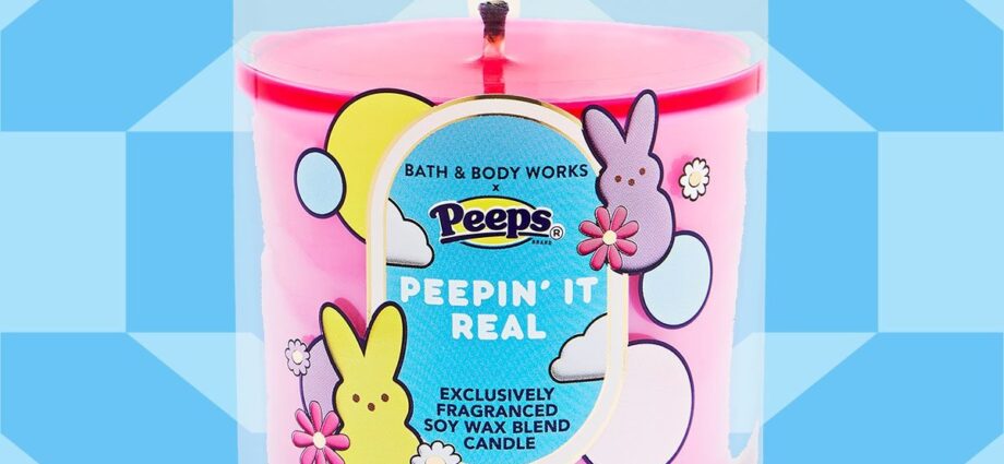Bath & Body Works Is Launching a Peeps-Scented Candle for Spring