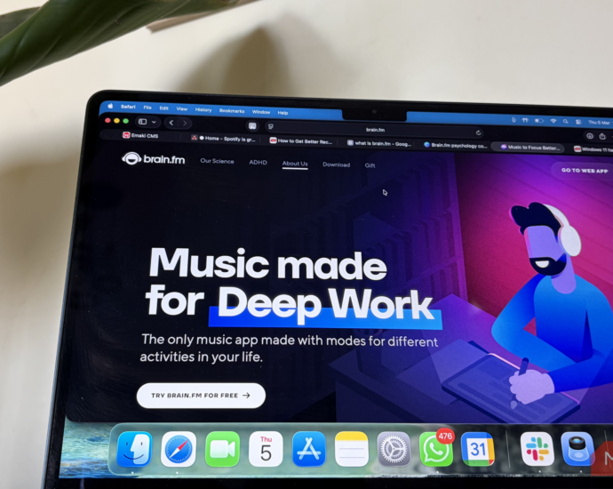 Spotify is great, but its rival is so much better for focus