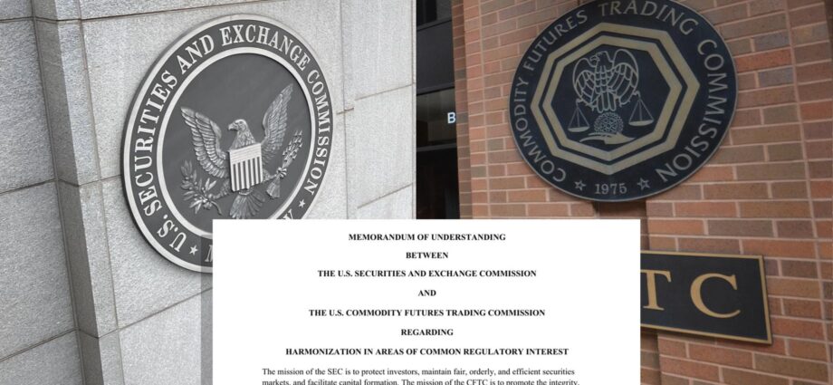 SEC, CFTC end years of rivalry with deal that will mean combined crypto oversight