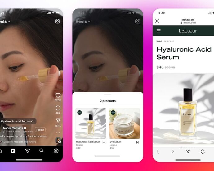 Meta is letting creators fill their Reels with shopping links