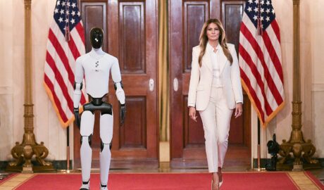 Melania Just Showed Off an Unlikely Replacement for Teachers. She Accidentally United the Right and the Left.