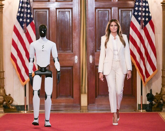 Melania Just Showed Off an Unlikely Replacement for Teachers. She Accidentally United the Right and the Left.