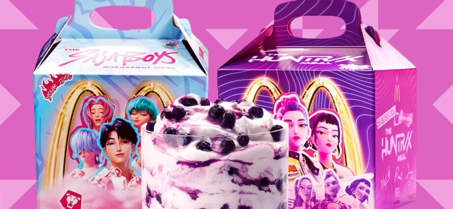 McDonald’s Is Dropping 2 ‘KPop Demon Hunters’ Meals and a New McFlurry