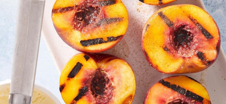 Grilled Peaches